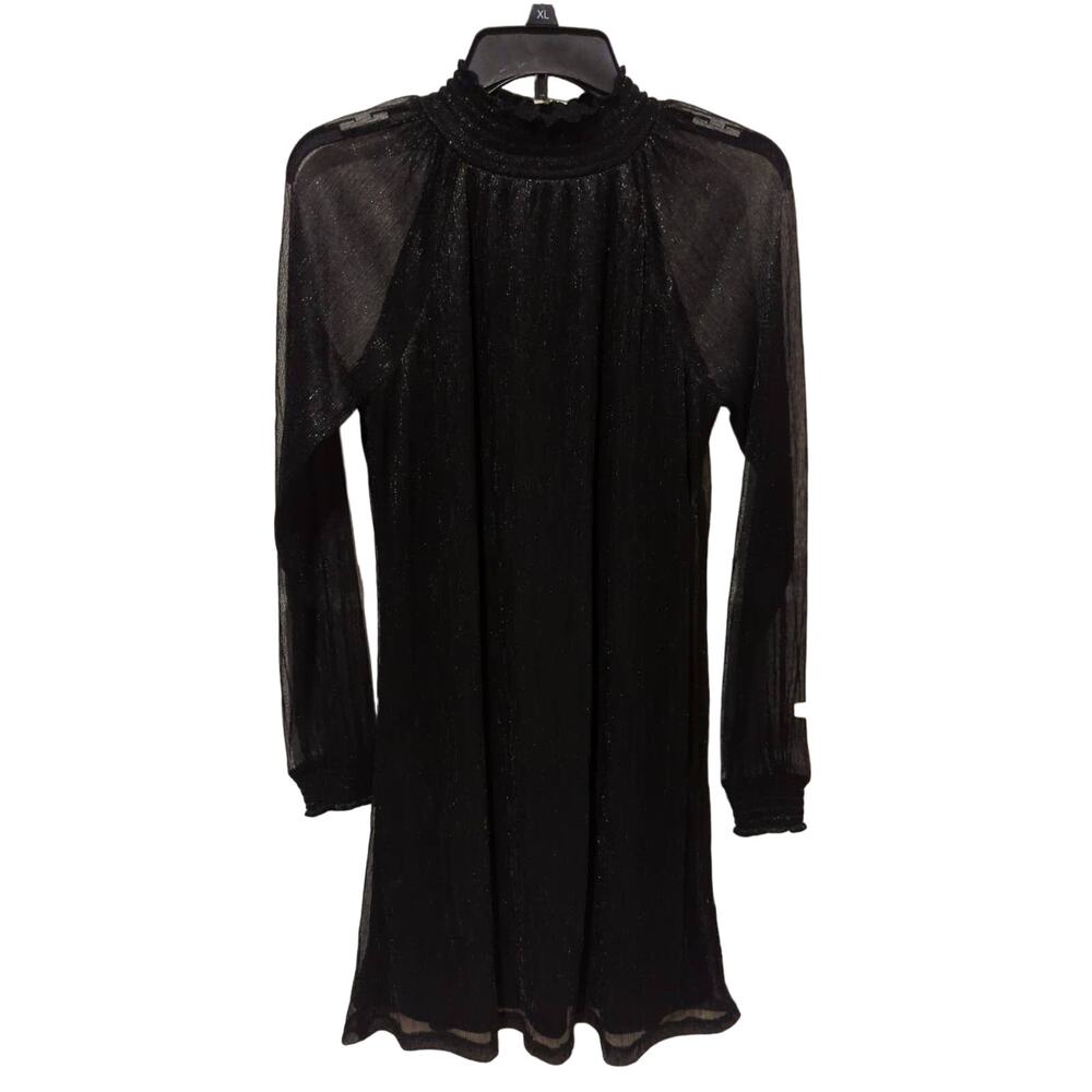 Nina Leonard Black/Silver Dress, NWT, S